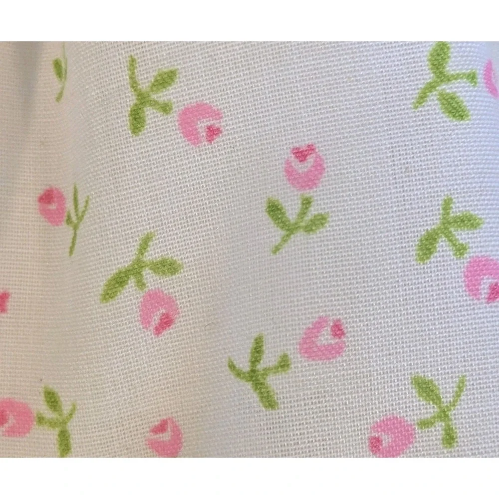 70s Cloth Doll Handmade Yarn Hair Embroidered Rag Country Signed Cottagecore 13